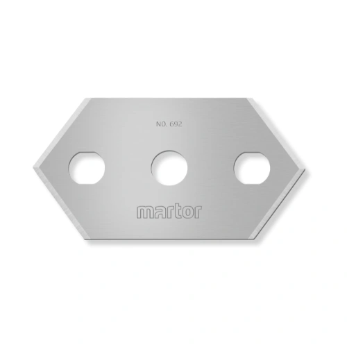 Martor spetsigt knivblad 692 med fyra skäreggar  - Sollex maskinknivar