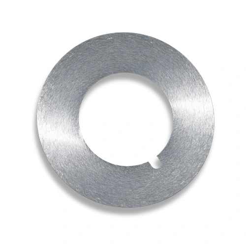 La lame de coupe Sollex Ø75x40x1mm 60° a un diamètre extérieur de 75 mm et un diamètre intérieur de 40 mm