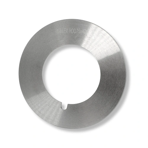 Lames de coupe bombées Øe75x40x1mm - Lames circulaires Sollex