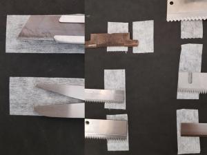 Specialknivar för snusförpackningsmaterial Sollex
