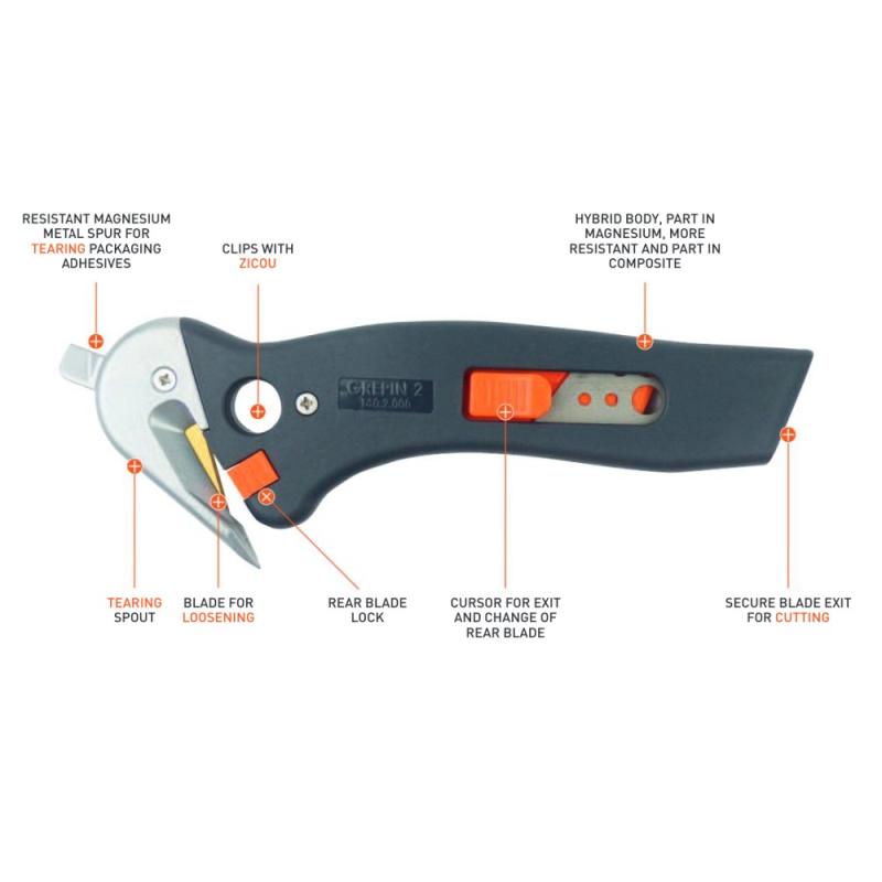 About Mure Peyrot Grepin 2 knife - Product description and characteristics - Sollex