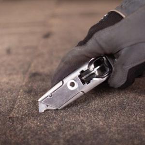 Knivar och knivblad för takläggning för att skära papptak