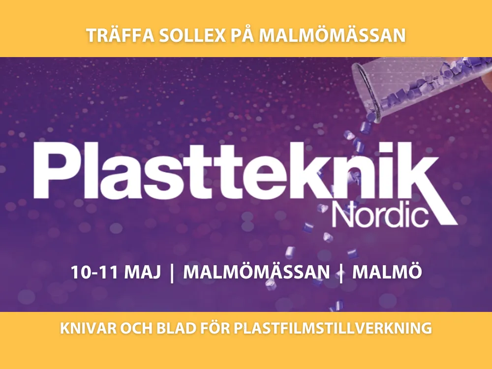 Mässbesök - Sollex på Plastteknik Nordic 10-11 maj 2023, Malmö