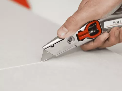 Lame trapézoïdale Sollex 975P PRO pour découper les plaques de plâtre - Sollex