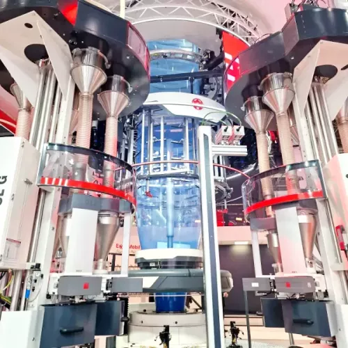 W&H Windmöller Hölscher Varex II blown film extrusion line - Sollex at K 2025 trade fair