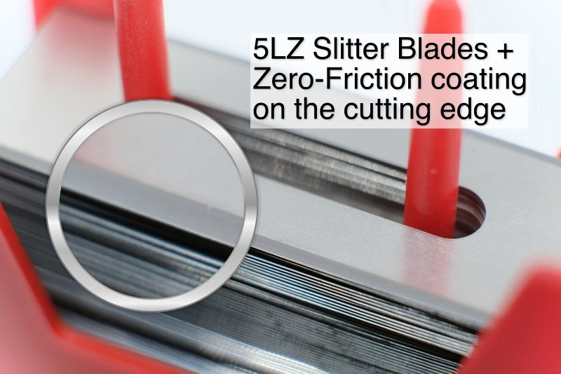 Slitter Razor Assembly Zero-Friction Coating for Industrial Knives | Sollex