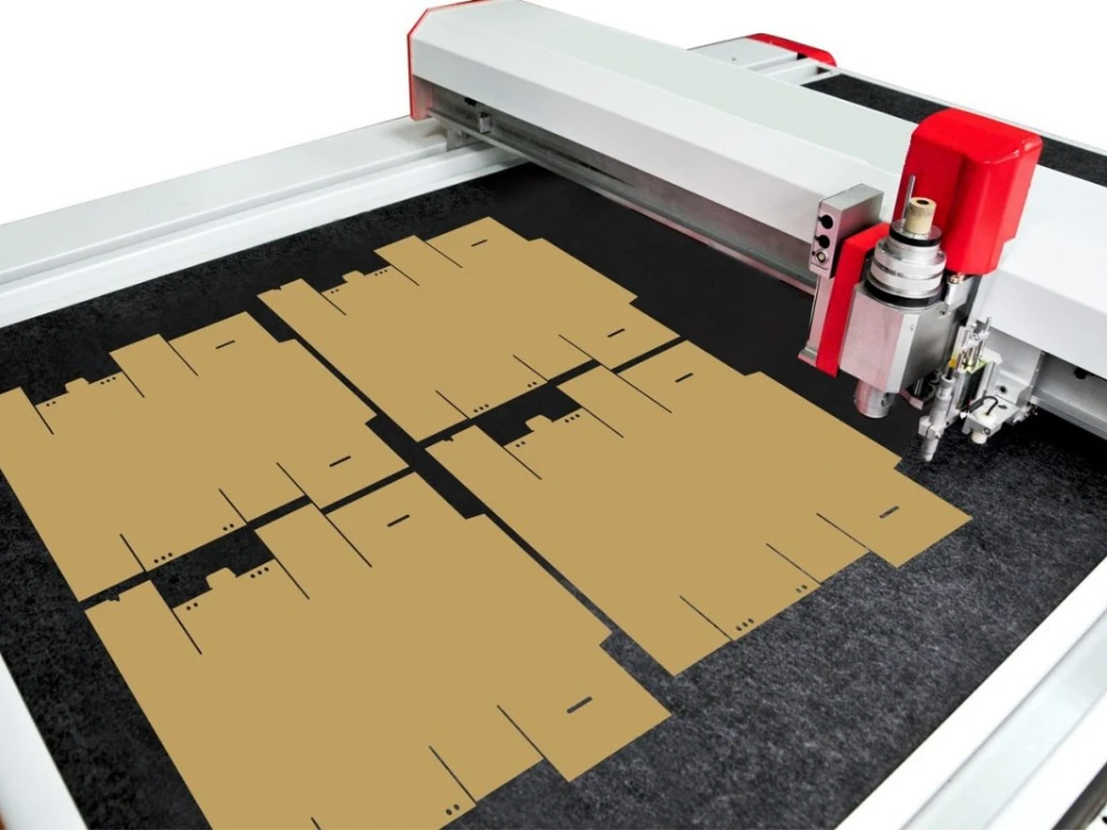 plotter cutter for corrugated paper box