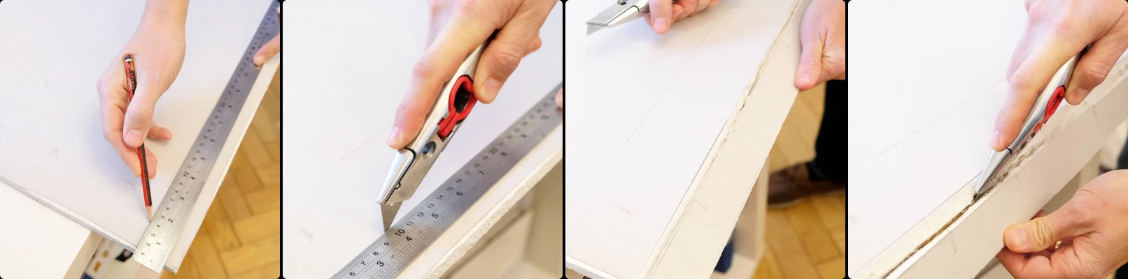 how to cut drywall with utility knife - guide - Sollex blog