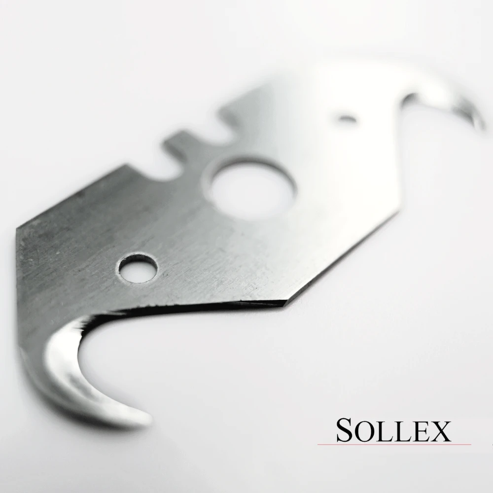 Hook Blade 0.65mm 10pcs – for STANLEY Knives ❘ Sollex