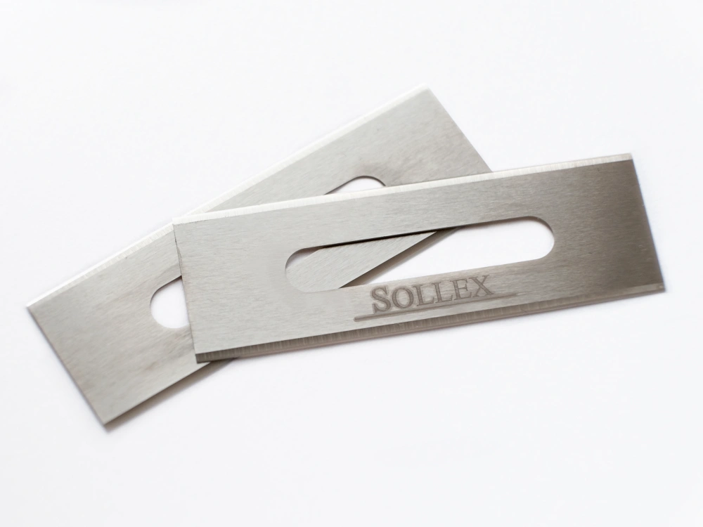 Blade for Slitting of EVA & EBA Plastic Films | Sollex