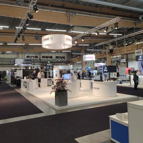 At Elmia trade fair in Jonköping, there were a number of suppliers of surface layers and paving work Sollex has visited Elmia Subcontractors 2021