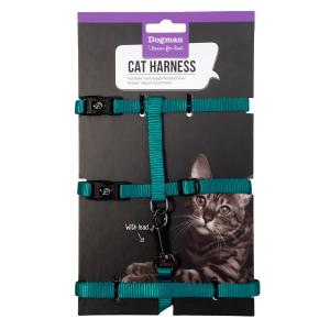 Dogman Kattsele-set Findus Turkos