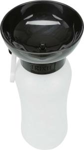 Trixie vattenflaska med skål i ett. Enkel för hunden att dricka direkt ur flaskan