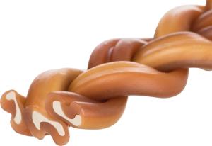 Smaskig tuggfläta gjord av tjurmuskel och kyckling.   Finns i två storlekar: