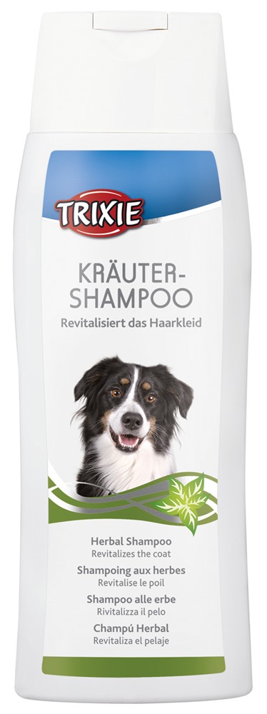 Trixie örtschampo är ett schampo med naturliga örtextrakt som hjälper till att förbättra pälsens kvalitet.