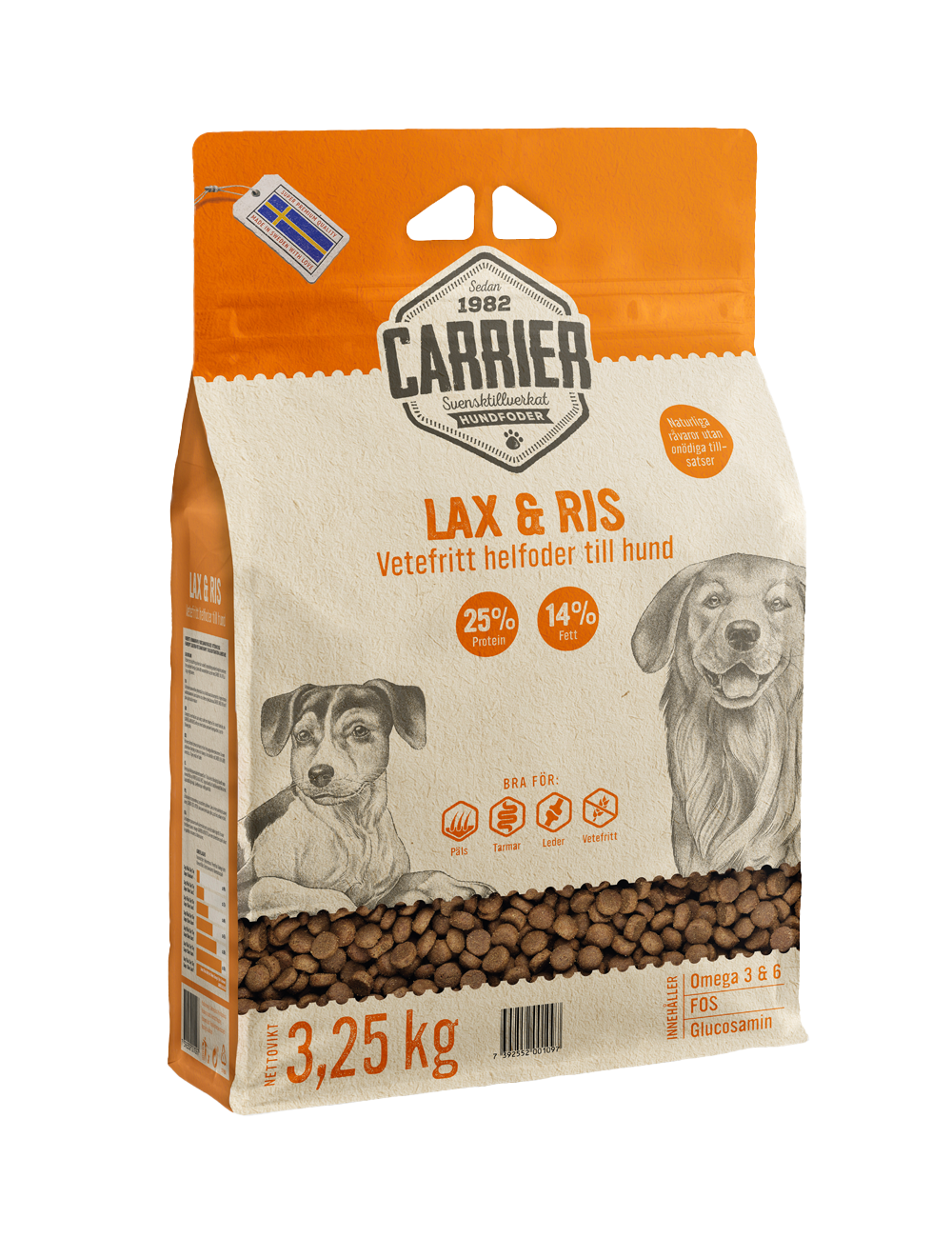 Carrier Lax & Ris Hundfoder