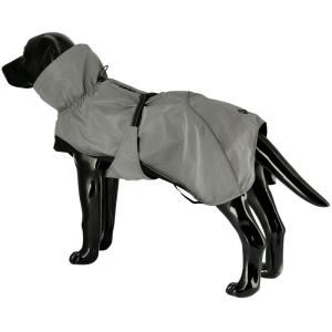 Dogman Roffe light grå. Helreflekterande täcke till hund