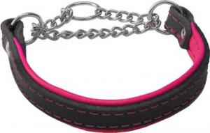 Alac Läderhalsband Cerise