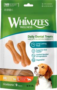 Nu kommer din hund att vilja borsta tänderna alltid. Gjord av helt naturliga ingredienser, den vegetabiliskt baserade texturen hjälper till att avlägsna plack och tandsten medan de tuggar.