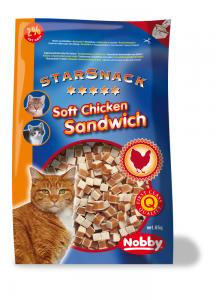 Nobby StarSnack Soft Chicken Sandwich 85g