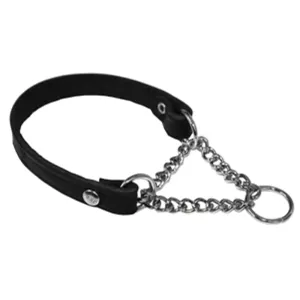 Alac Halvstryp Läder Svart