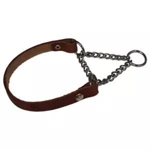 Alac Halvstryp Läder Brun