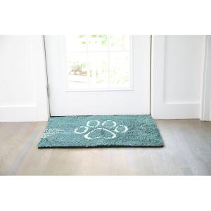 Dirty Dog Doormat suger magiskt upp vatten, smuts och lera så allt stannar i mattan och lämnar dina golv rena och torra!