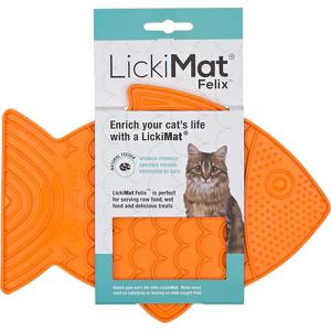 LickiMat berikar matstunden för katter genom att möjliggöra större aktivitet som de skulle uppleva det i det vilda.