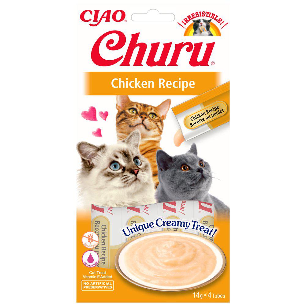 Krämigt och kalorifattigt godis som din katt kommer älska! Godiset är väldigt smakligt och innehåller endast 6kcal/tub.