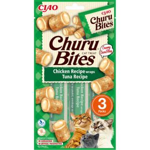 Churu Cat Bites Chicken And Tuna Wrap 3p