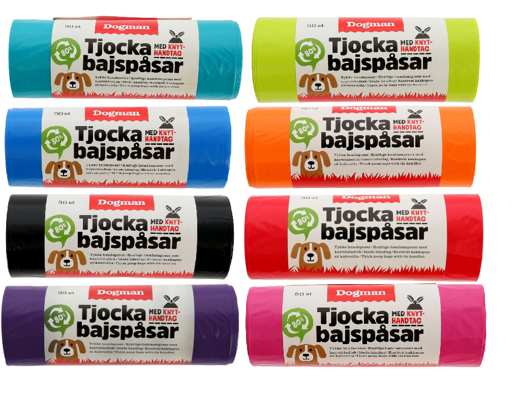 Extra tjock med knythandtag, finns i olika färger