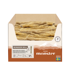 Monster Rawhide tugg i 100% naturligt hud och handgjord i Sverige
