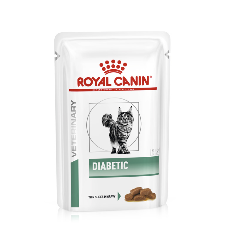 Royal Canin Veterinary Diet Cat Weight Management Diabetic Wet 12x85g