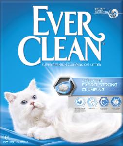 ever clean kattsand unscented, klumpar sig bra och är oparfymerad