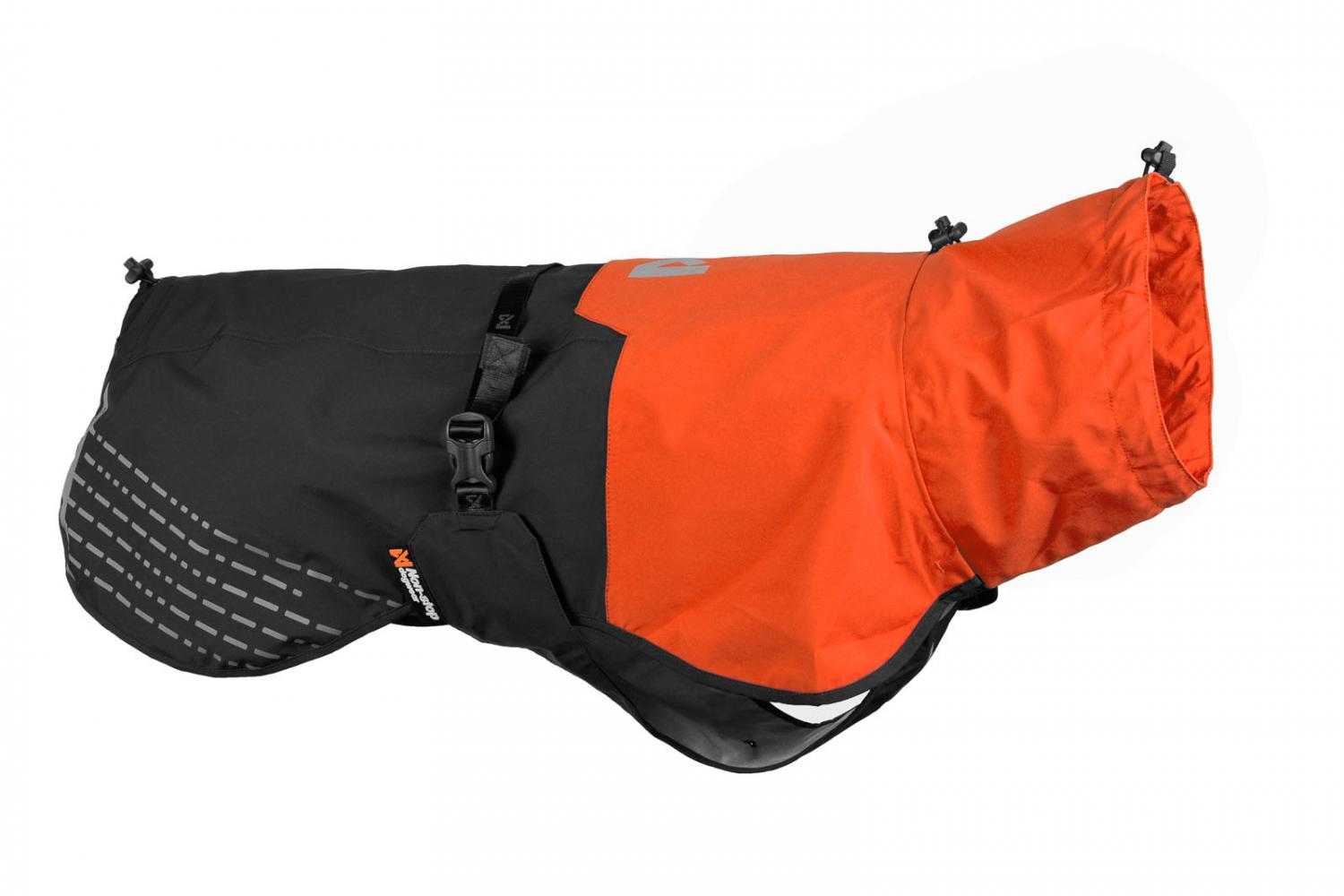Non-stop Dogwear Fjord Raincoat Orange/Black