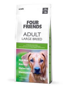 FourFriends Dog Adult Large Breed är speciellt framtagen för vuxna hundar av stora raser.