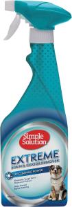 Simple Solution Extreme Stain & Odour Remover for Dogs en kraftfull och effektiv lösning för att ta bort fläckar och lukt orsakade av hundfläckar som urin, avföring och kräkningar.