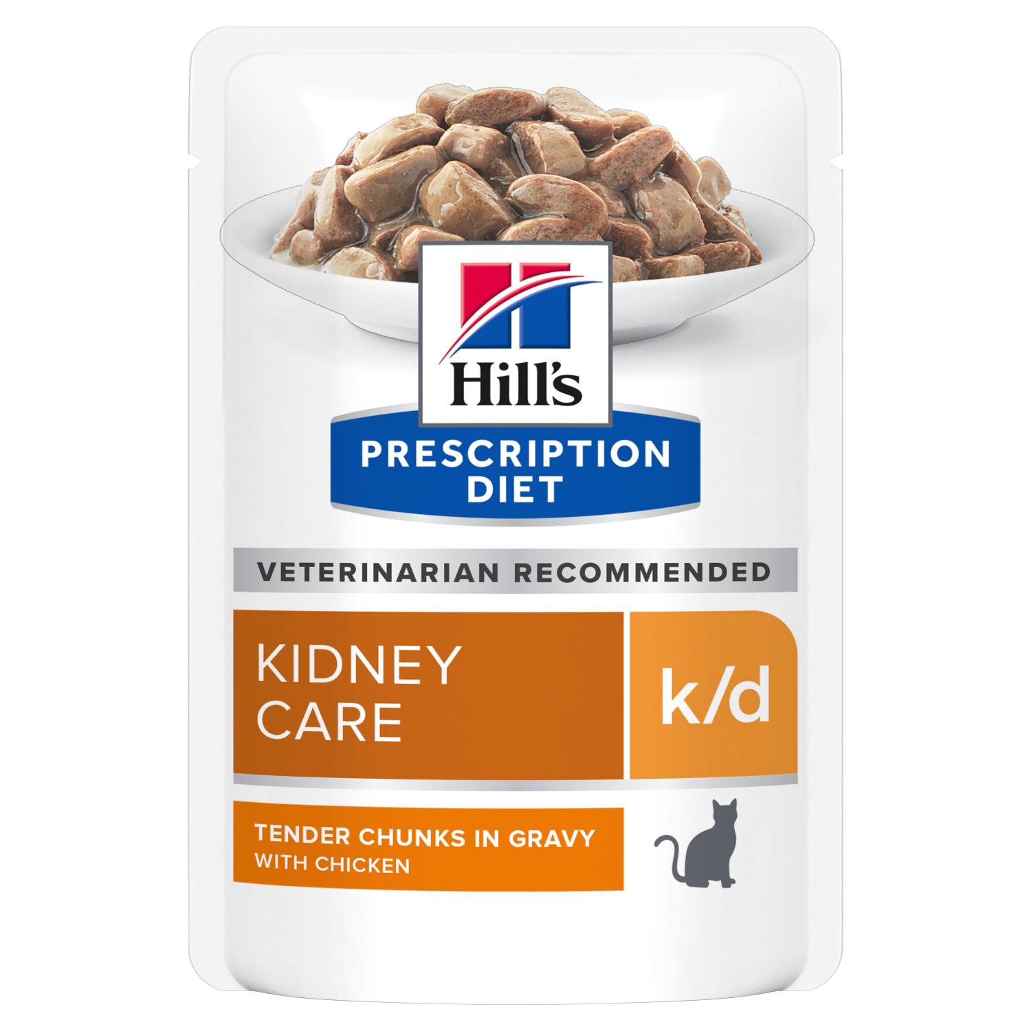 Hill’s Prescription Diet Feline Renal Health k/d Chicken 12x85g