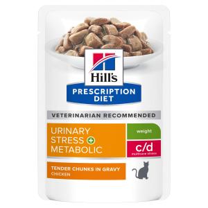 Hill’s Prescription Diet Feline c/d Urinary Stress + Metabolic 12x85g