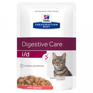 Hill´s Prescription Diet Feline i/d Tender Chunks in Gravy Salmon 12x85g