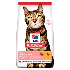 Hill's Science Plan Light Adult Kattfoder Kyckling