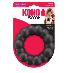 Kong Extreme ring är en hundleksak i extremt kraftigt gummi. Idealisk för hundar med stort tuggbehov.