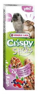 Versele-Laga Crispy Sticks Kanin/Chinchilla, Forest fruit
