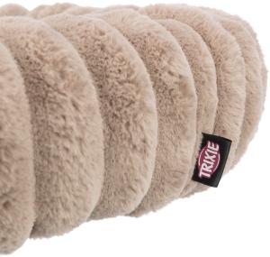 Trixie bädd Lonni är en mjuk hundbädd med fastsatt dyna och avtagbart överdrag. undersidan har en halkfri botten som gör att den ligger bättre på plats.