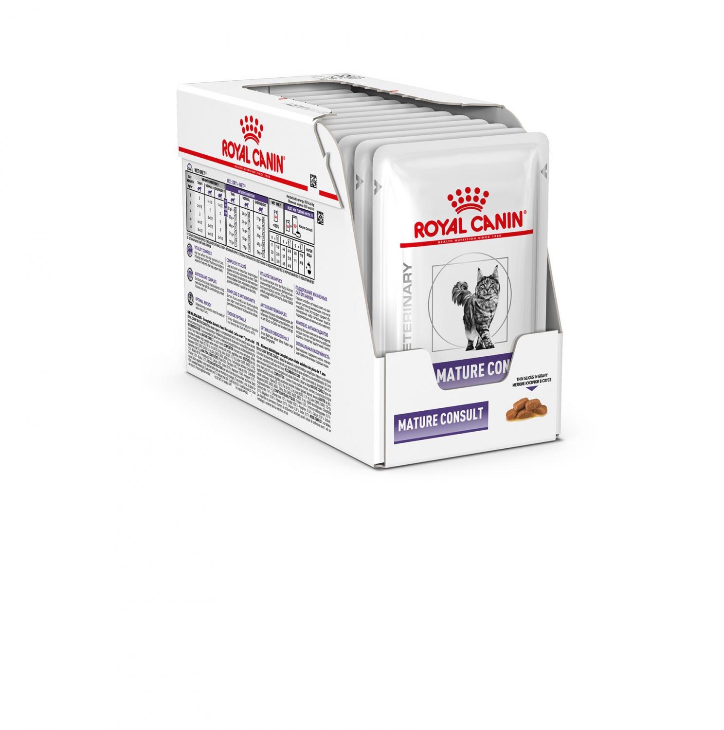 Royal Canin Veterinary Cat Mature Consult 12x85g