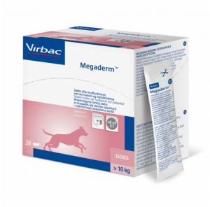 Virbac Megaderm 28x8ml För hund över 10kg