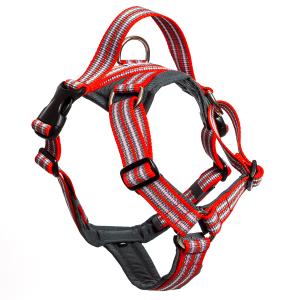 Metizo fodrad sele med reflex och handtag