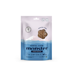 Monster dental Chew vegetarian, perfekt tuggpinne bra för tänderna