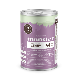 Monster Dog Single Protein Rabbit 400g