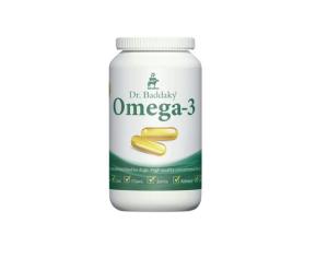 Dr. Baddaky Omega-3 fiskolja och kapslar av hög kvalité samt med högt innehåll av fettsyrorna EPA (Eikosapentaensyra) och DHA (Dokosahexaensyra) till hund, katt och häst.